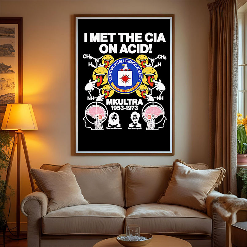 I met the CIA on Acid Mkultra 1953 1973 shirt I met the CIA on Acid Mkultra 1953 1973 shirt