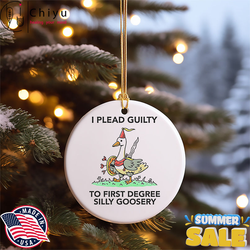I plead guilty to first degree silly goosery shirt I plead guilty to first degree silly goosery shirt