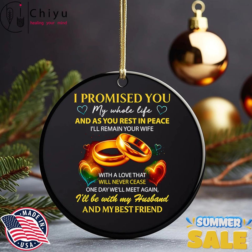 I promised you my whole life and as you rest in peace shirt