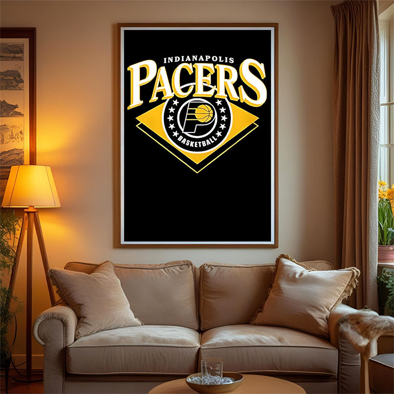 Indiana Pacers NBA Adult Short Sleeve design shirt Indiana Pacers NBA Adult Short Sleeve design shirt