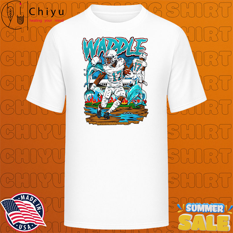 Jaylen Waddle Miami Dolphins graphic shirt