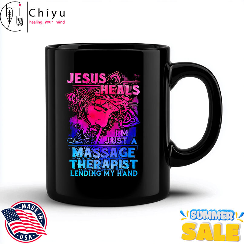 Jesus Heals I'm Just A Massage Therapist Lending My Hand shirt