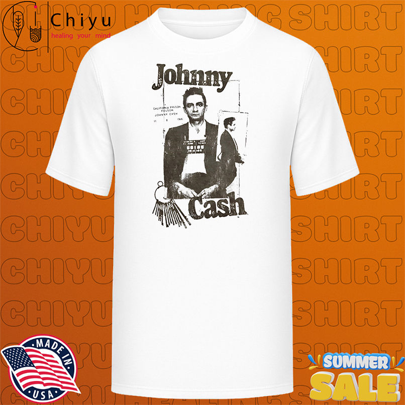 Johnny Cash California prison Folsom shirt