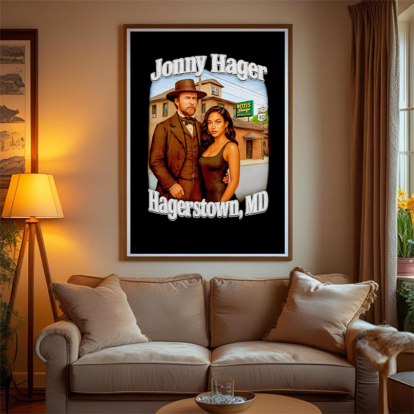 Johnny Hager Hagerstown MD vintage shirt Johnny Hager Hagerstown MD vintage shirt