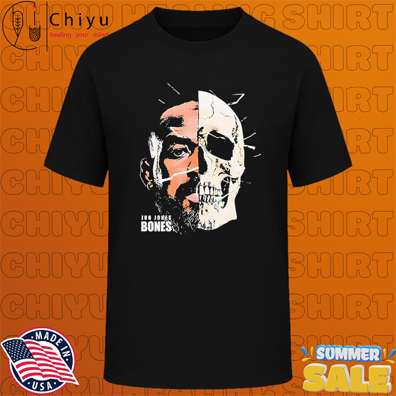 Jon Jones Bones half face American former mixed martial artist shirt