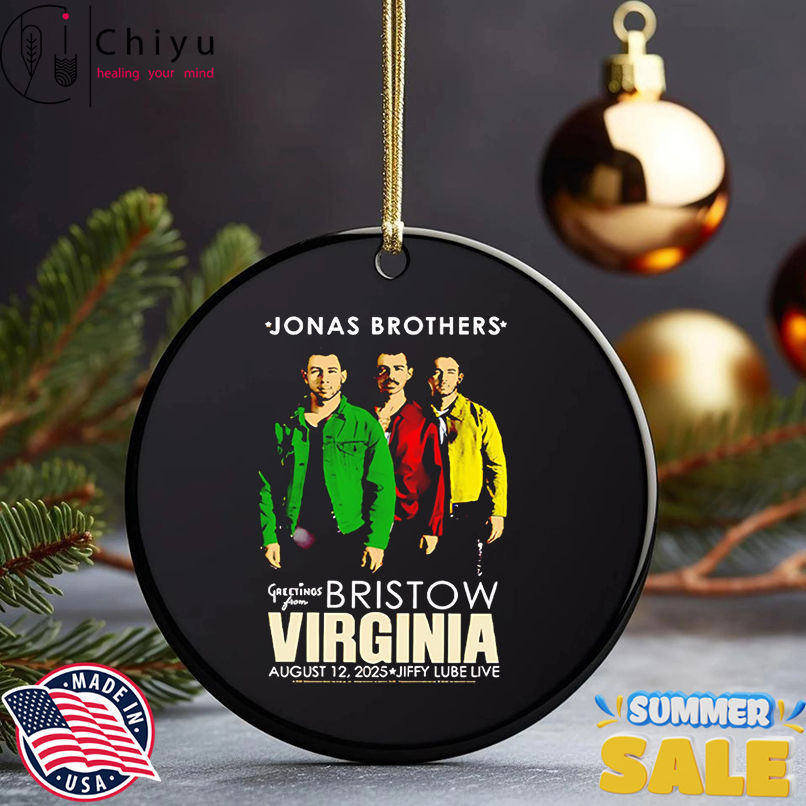 Jonas Brothers Aug 12 2025 Jiffy Lube Live Washington Event shirt