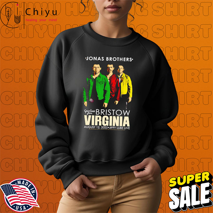 Jonas Brothers Aug 12 2025 Jiffy Lube Live Washington Event shirt Jonas Brothers Aug 12 2025 Jiffy Lube Live Washington Event shirt