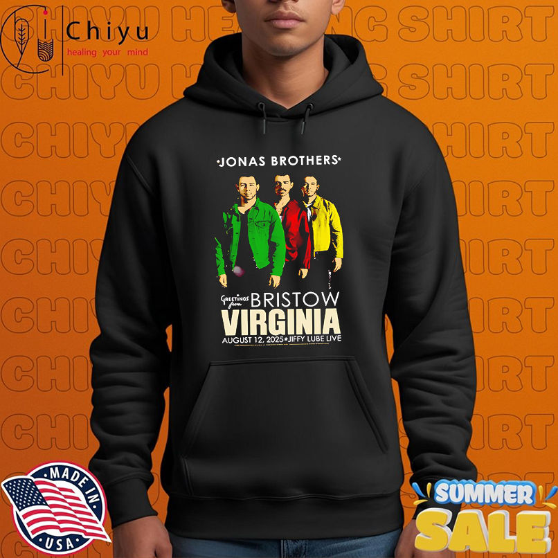 Jonas Brothers Aug 12 2025 Jiffy Lube Live Washington Event shirt