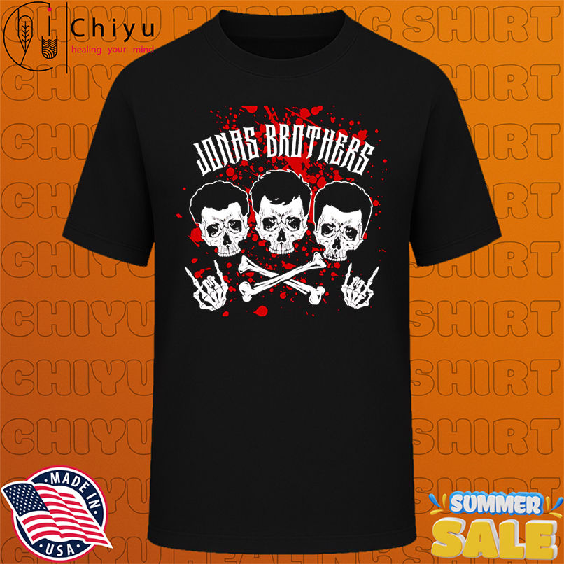 Jonas Brothers skull shirt