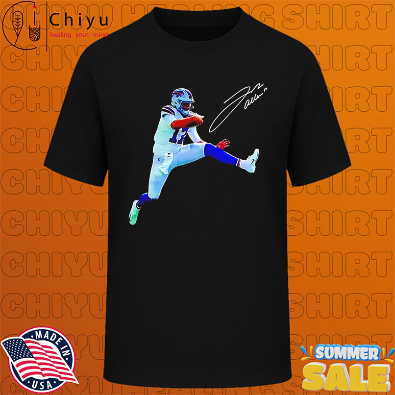 Josh Allen Game Day Fit Buffalo Bills signature shirt