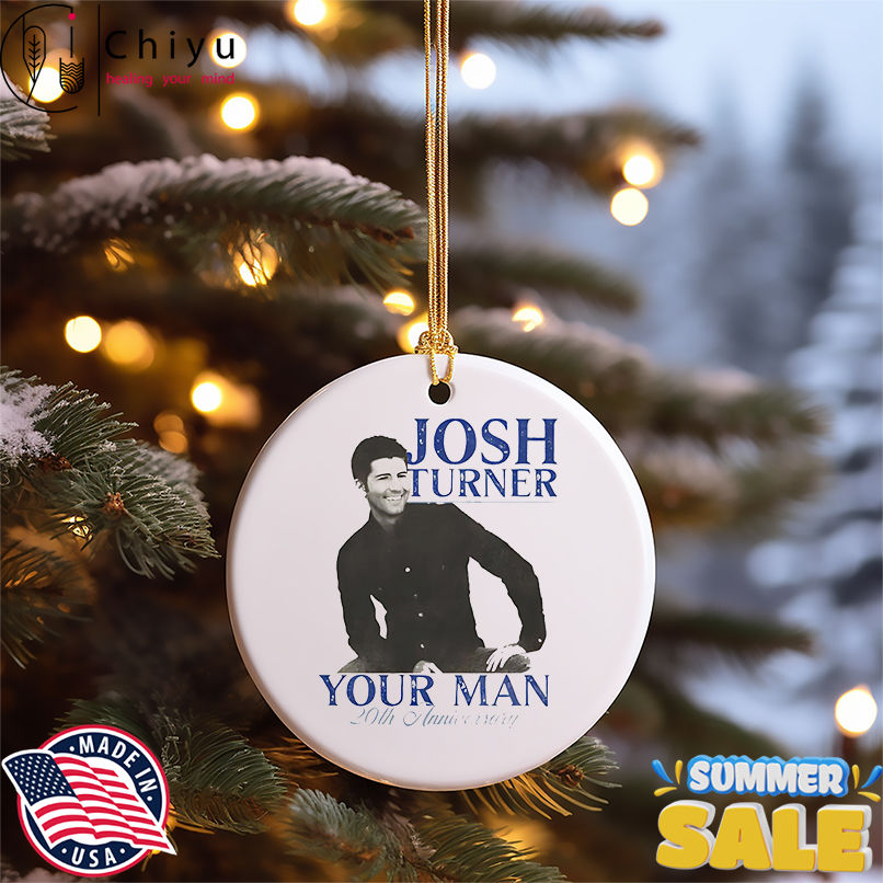 Josh Turner Your Man 20th Anniversary vintage shirt