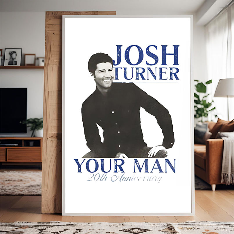 Josh Turner Your Man 20th Anniversary vintage shirt Josh Turner Your Man 20th Anniversary vintage shirt
