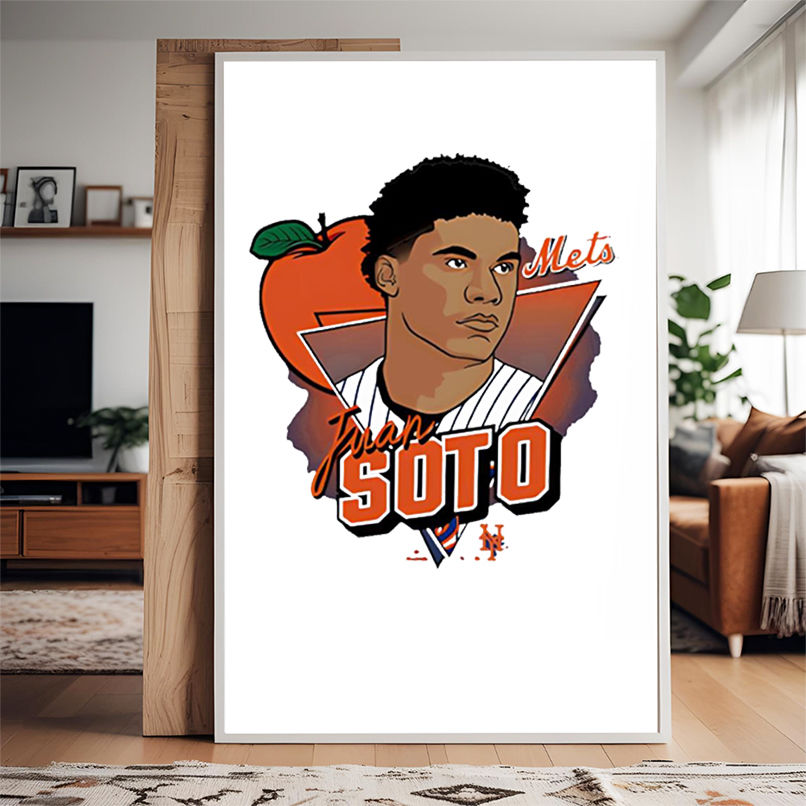 Juan Soto New York Mets Profile Big and Tall Caricature Player shirt Juan Soto New York Mets Profile Big and Tall Caricature Player shirt