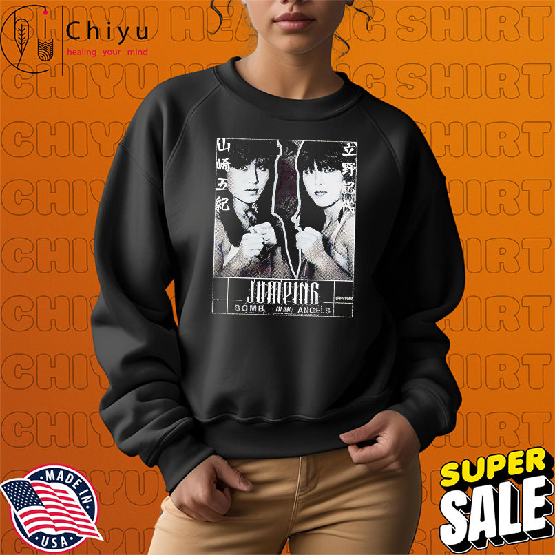 Jumping Bomb Angels JBA BW shirt Jumping Bomb Angels JBA BW shirt