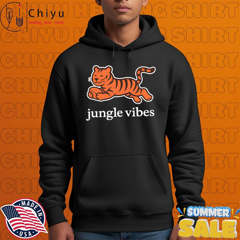 Jungle Vibes Cincinnati Bengals tiger shirt Jungle Vibes Cincinnati Bengals tiger shirt