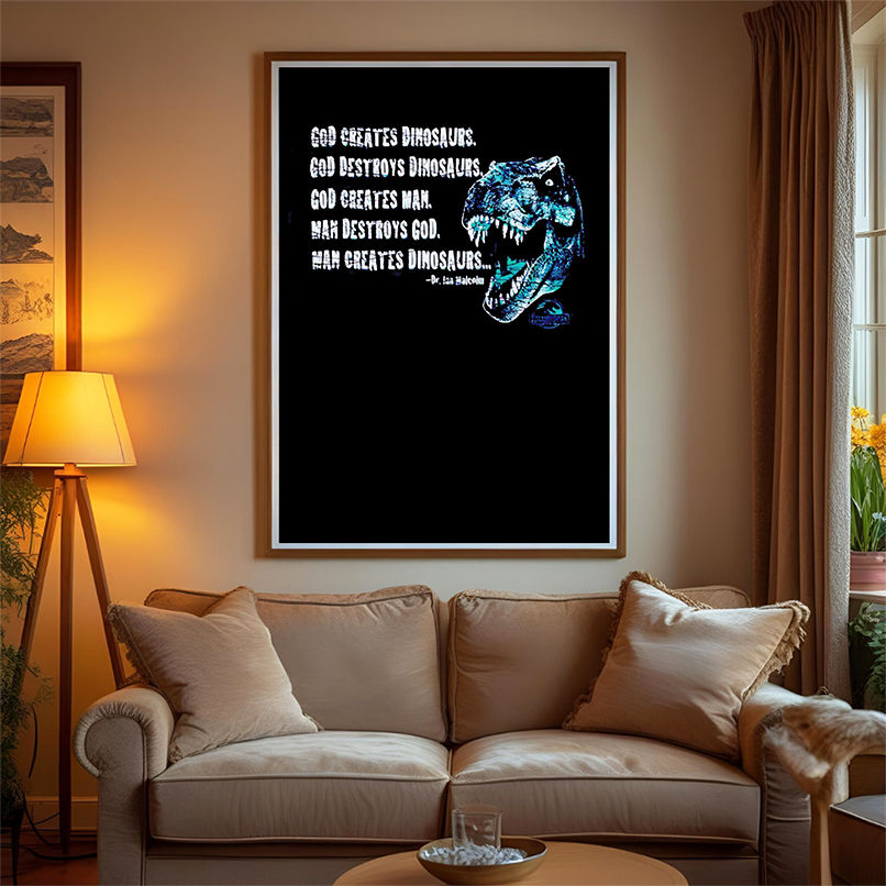 Jurassic Park God Creates Dinosaurs shirt Jurassic Park God Creates Dinosaurs shirt