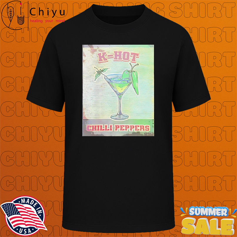 K-hot Chilli peppers shirt