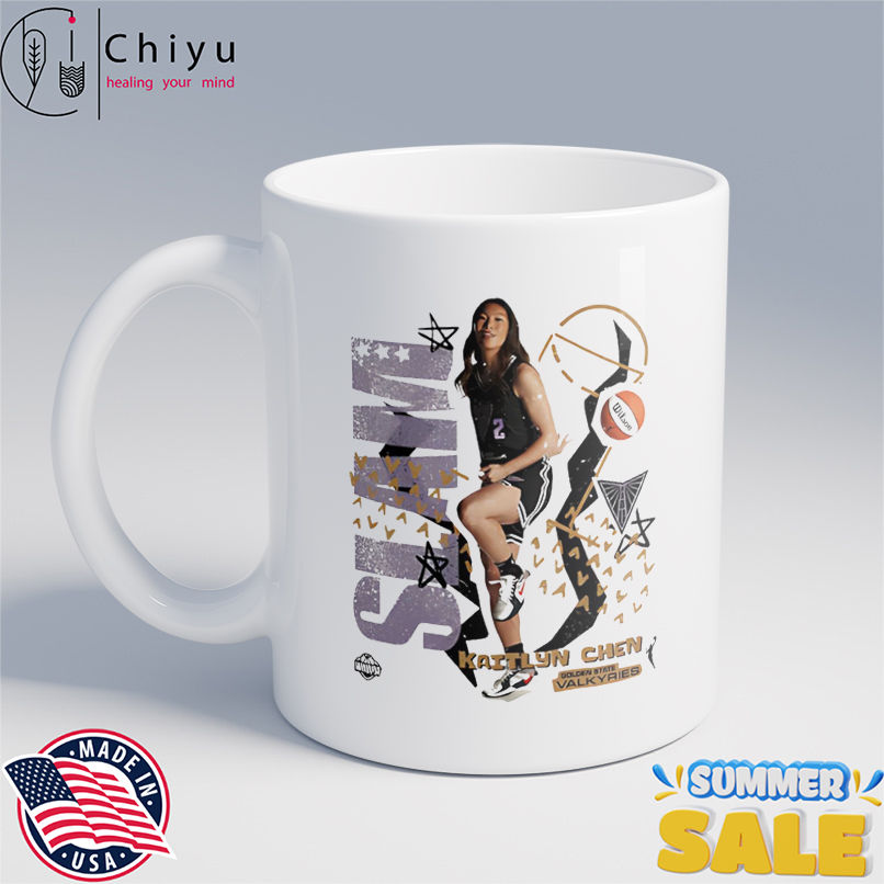 Kaitlyn Chen Golden State Valkyries SLAM shirt Kaitlyn Chen Golden State Valkyries SLAM shirt