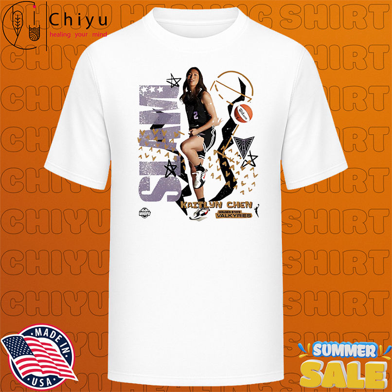 Kaitlyn Chen Golden State Valkyries SLAM shirt