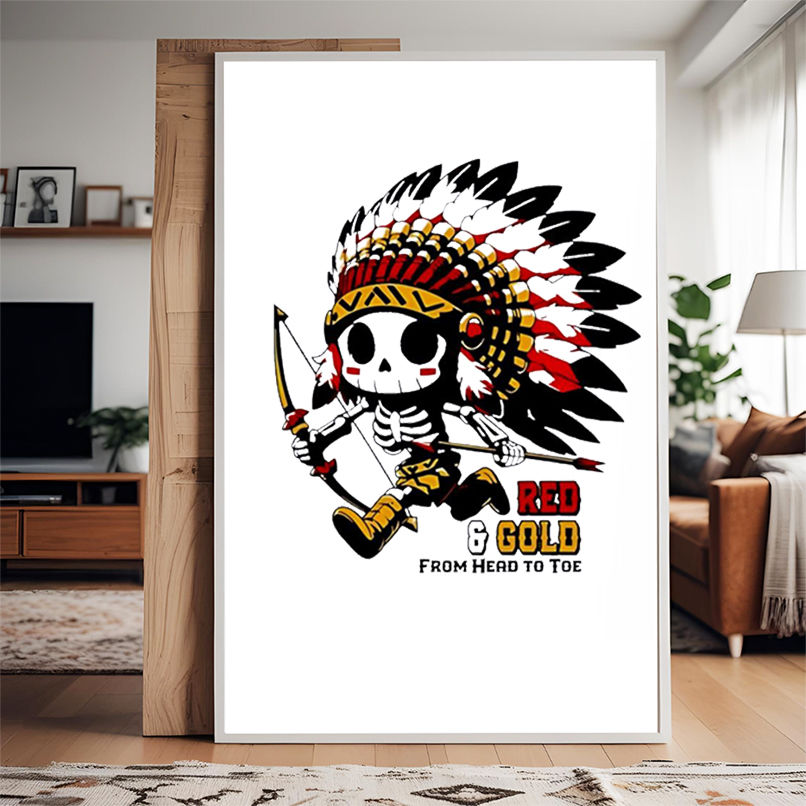 Kansas City Chiefs Red and Gold From Head To Toe shirt Kansas City Chiefs Red and Gold From Head To Toe shirt