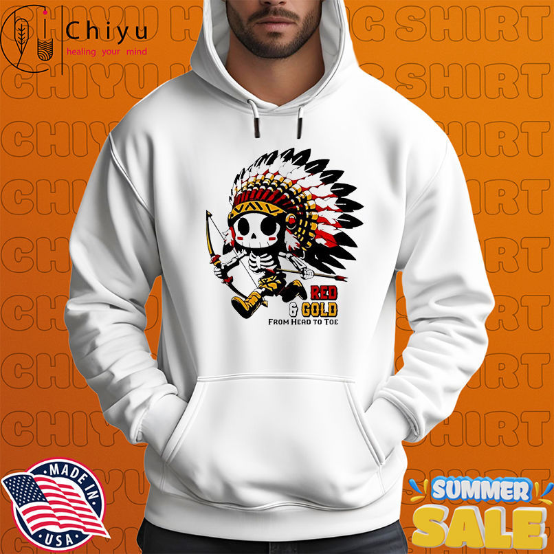 Kansas City Chiefs Red and Gold From Head To Toe shirt Kansas City Chiefs Red and Gold From Head To Toe shirt