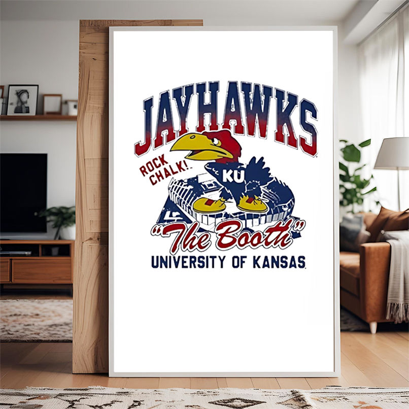 Kansas Jayhawks The Booth shirt Kansas Jayhawks The Booth shirt