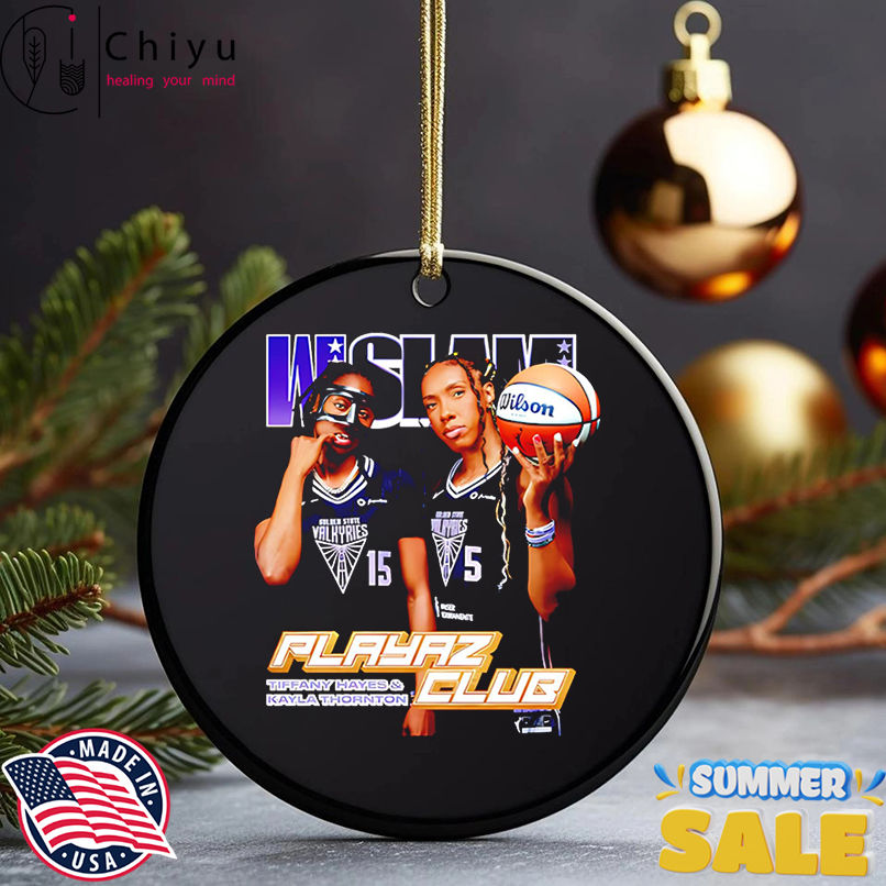 Kayla Thornton and Tiffany Hayes Golden State Valkyries SLAM shirt Kayla Thornton and Tiffany Hayes Golden State Valkyries SLAM shirt