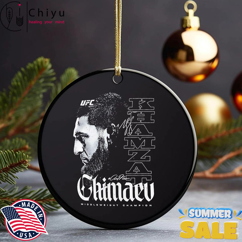 Khamzat Chimaev UFC 319 World Men's Middleweight Champion graphic shirt