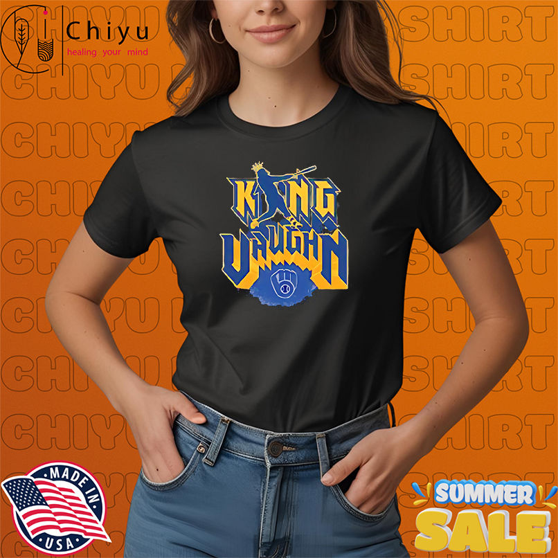 King Vaughn Milwaukee Brewers shirt