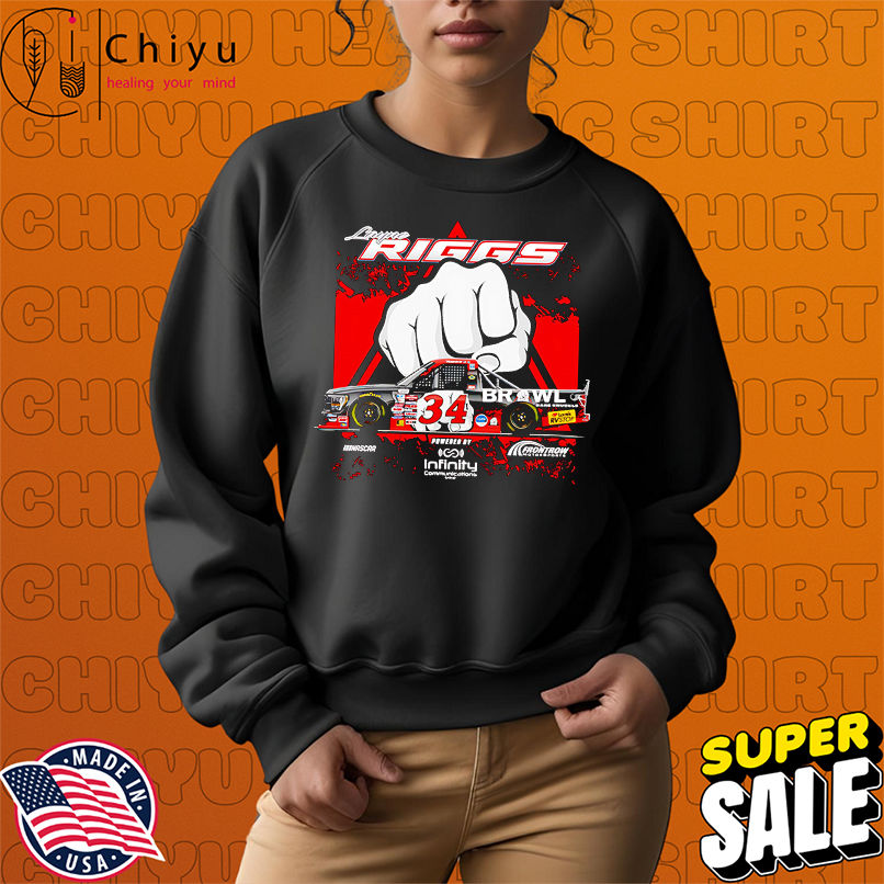 Layne Riggs Checkered Flag Bare Knuckle Boxing car shirt Layne Riggs Checkered Flag Bare Knuckle Boxing car shirt