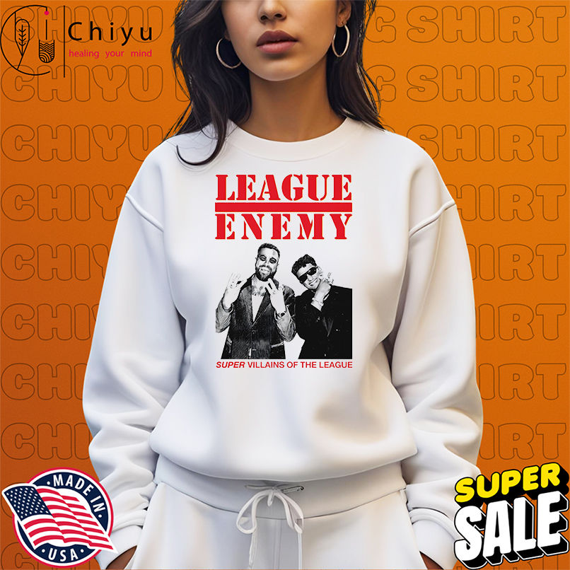 League Enemy Super Villains of the League shirt League Enemy Super Villains of the League shirt