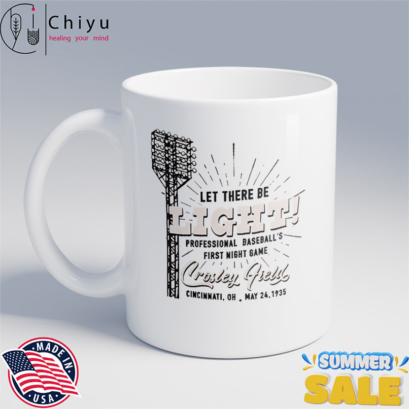 Let there be light professional baseball's first night game shirt