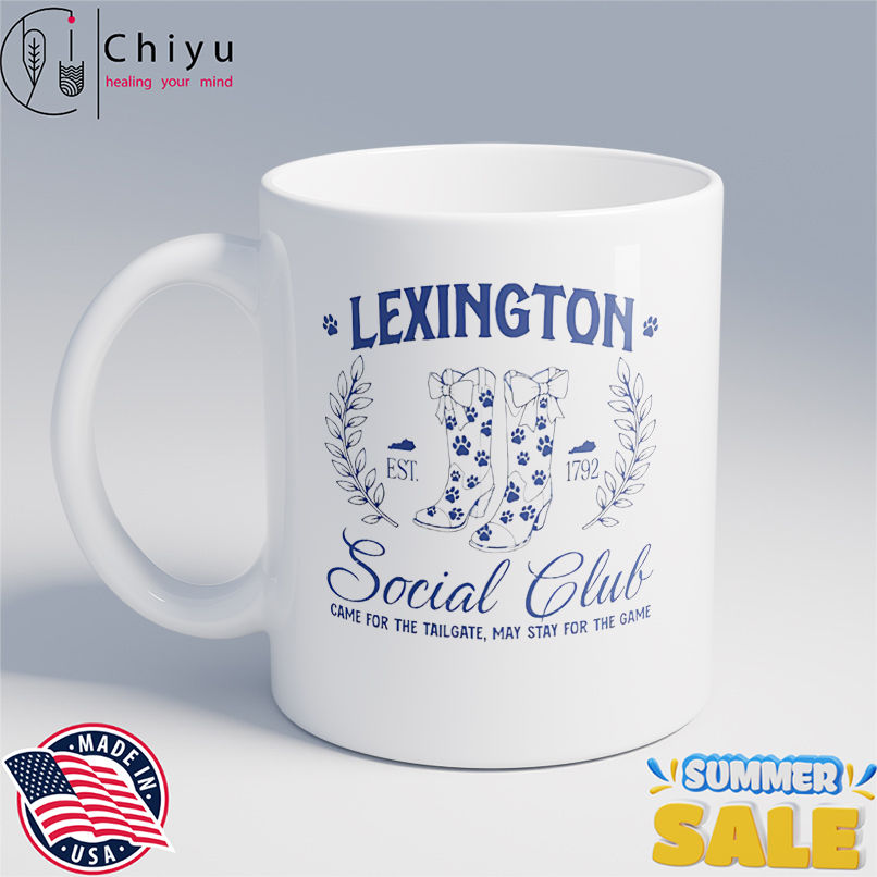 Lexington social club came for the tailgate may stay for the game shirt