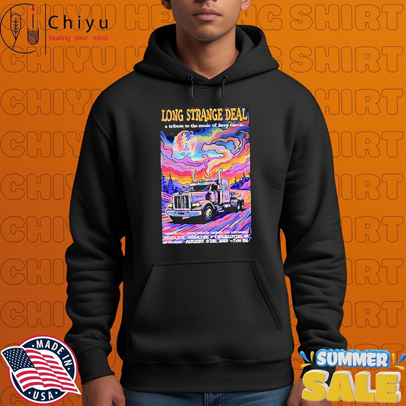 Long Strange Deal A Tribute To The Music Of Jerry Garcia At Visulite Theatre On Aug 9 2025 shirt Long Strange Deal A Tribute To The Music Of Jerry Garcia At Visulite Theatre On Aug 9 2025 shirt
