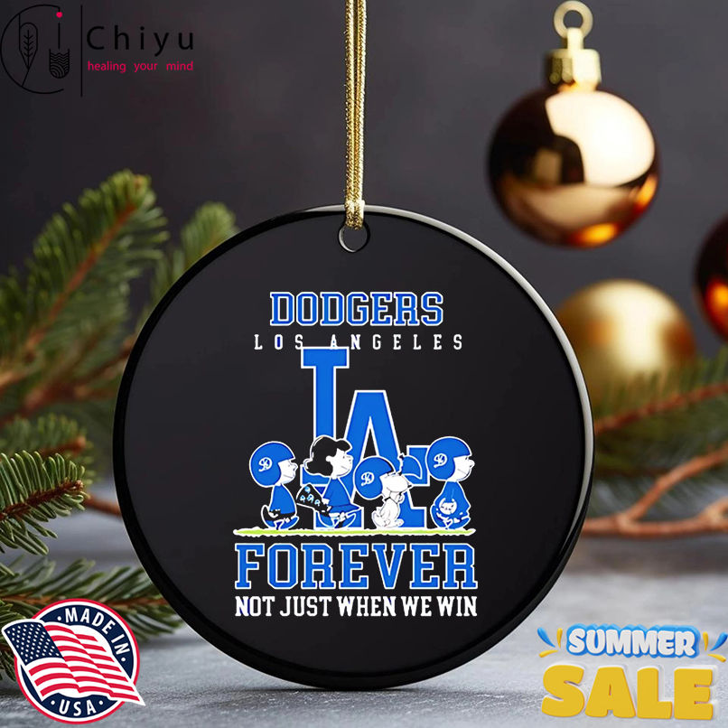 Los Angeles Dodgers forever not just when we win Peanuts shirt Los Angeles Dodgers forever not just when we win Peanuts shirt