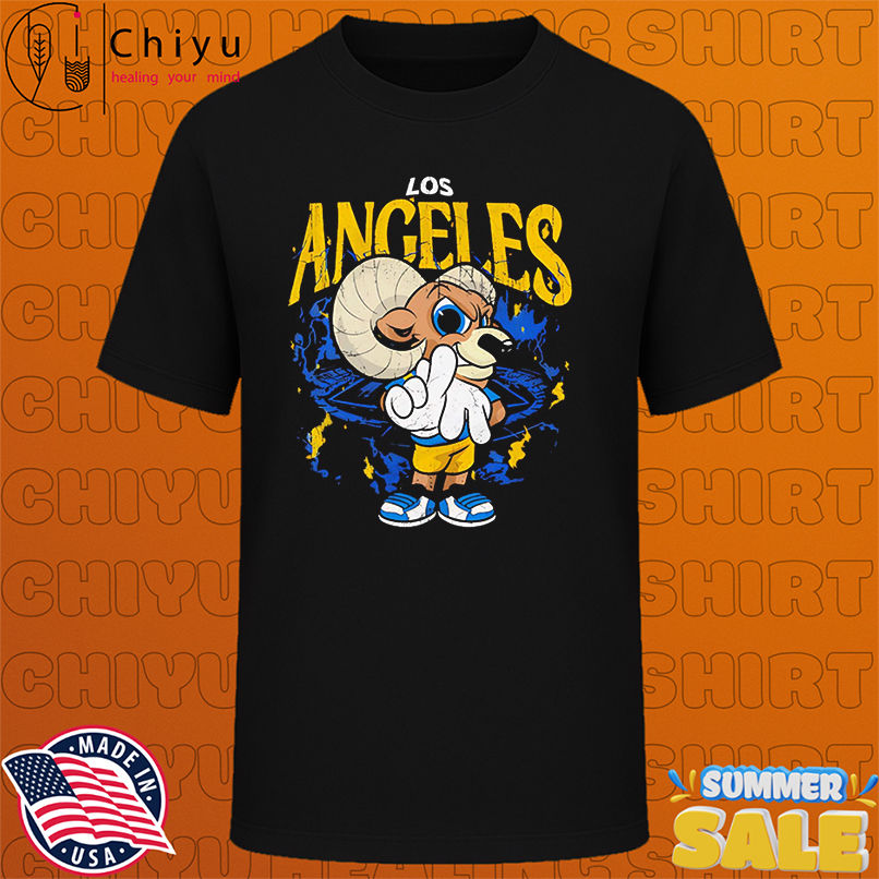 Los Angeles Rams Mascot Studium cute retro shirt