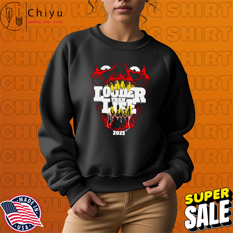 Louder Than Life 2025 bite force shirt Louder Than Life 2025 bite force shirt