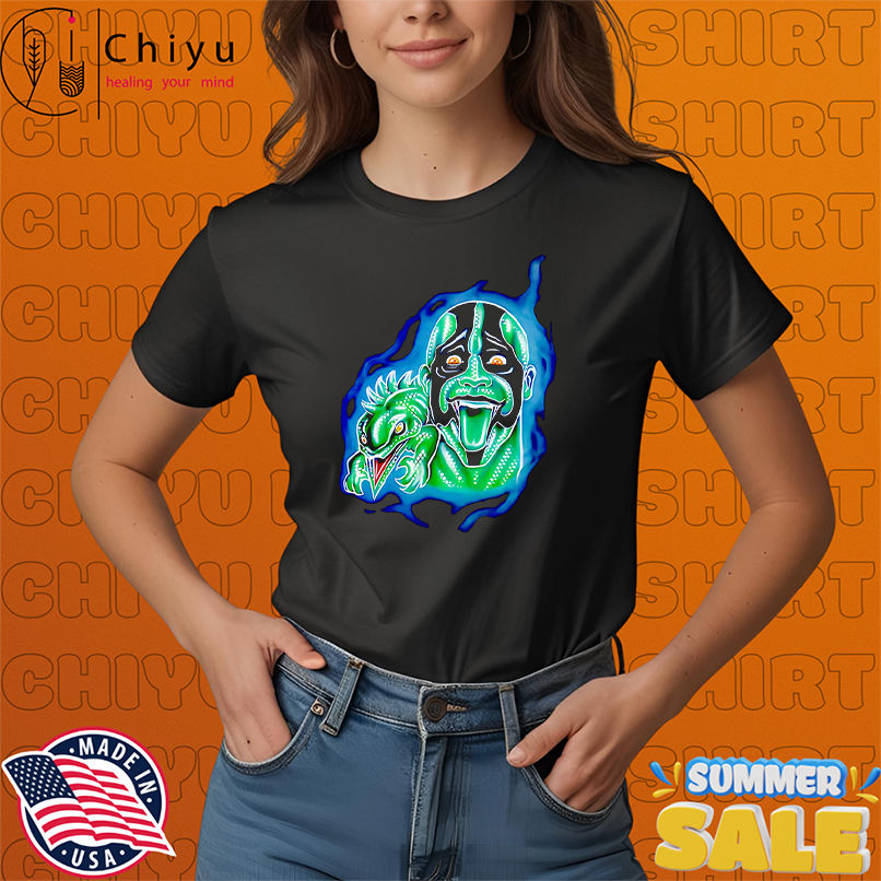 Lucha Airbrush graphic shirt