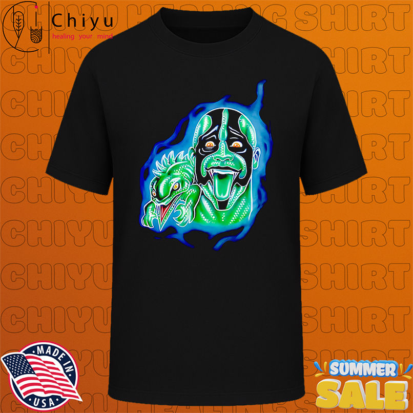 Lucha Airbrush graphic shirt