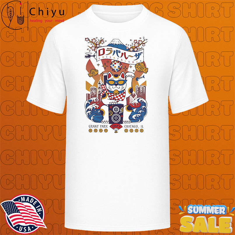 Lucky Cat Lineup Grant Park Chicago 2025 shirt