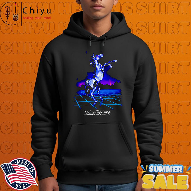 Make believe chrome horse shirt Make believe chrome horse shirt