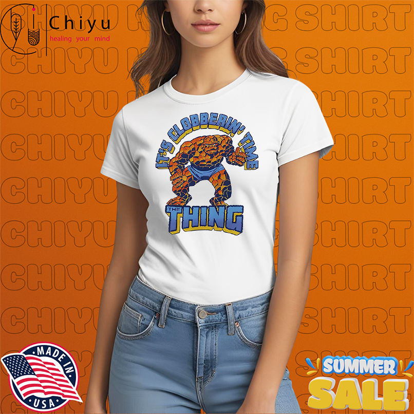 Marvel The Fantastic Four The Thing Clobberin' Time shirt
