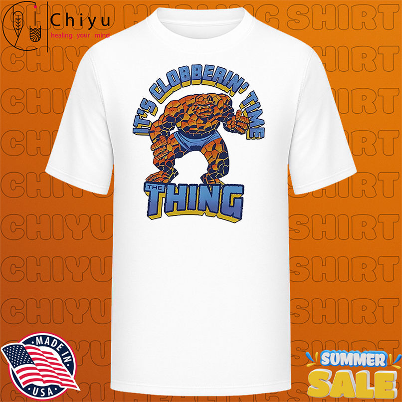 Marvel The Fantastic Four The Thing Clobberin' Time shirt