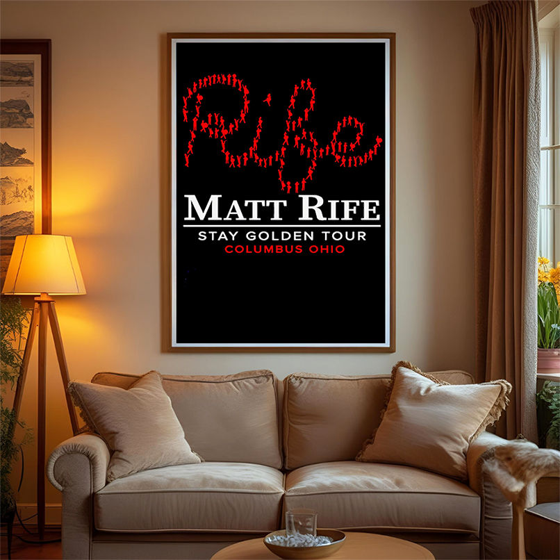 Matt Ride stay golden tour Columbus Event shirt Matt Ride stay golden tour Columbus Event shirt