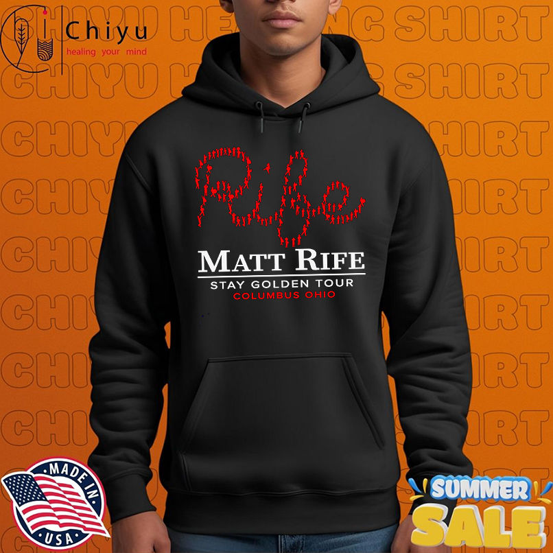 Matt Ride stay golden tour Columbus Event shirt Matt Ride stay golden tour Columbus Event shirt