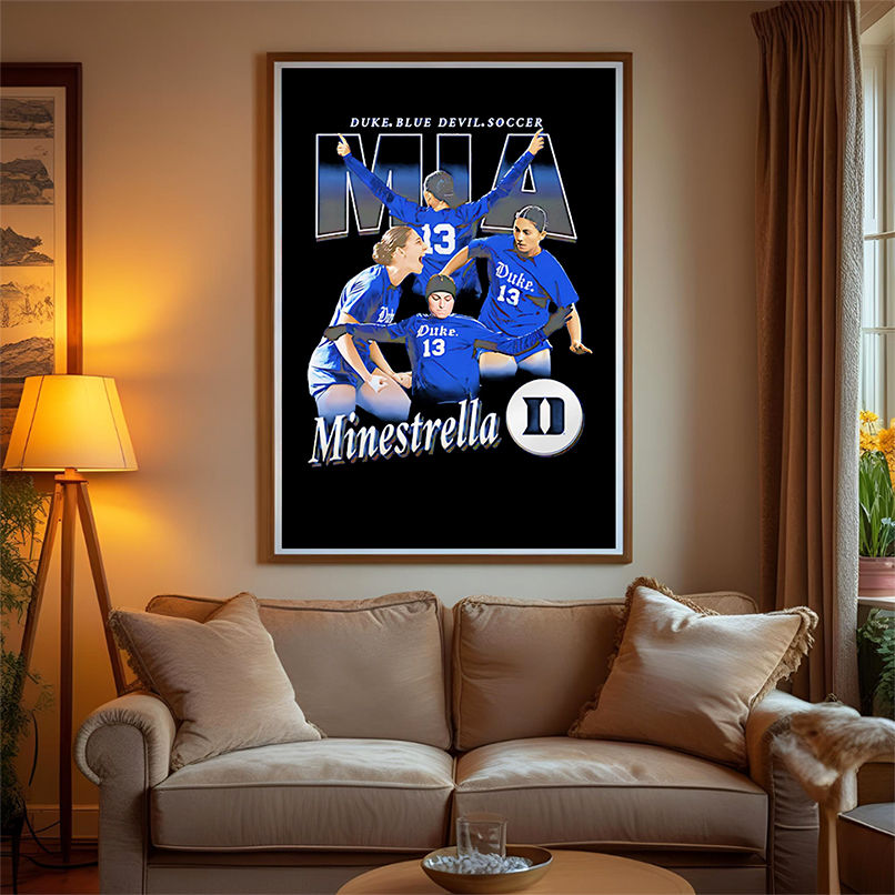 Mia Minestrella Duke Blue Devil soccer shirt Mia Minestrella Duke Blue Devil soccer shirt