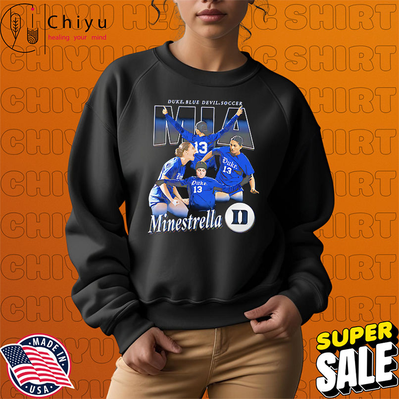 Mia Minestrella Duke Blue Devil soccer shirt Mia Minestrella Duke Blue Devil soccer shirt