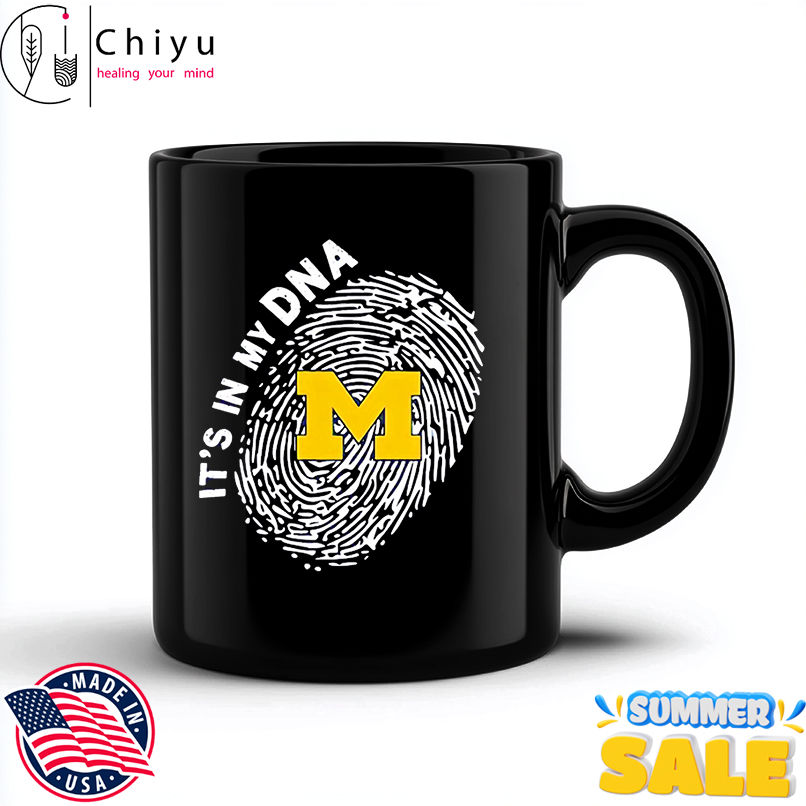 Michigan Wolverines in my DNA design shirt