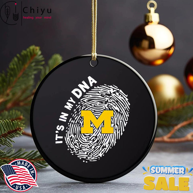 Michigan Wolverines in my DNA design shirt