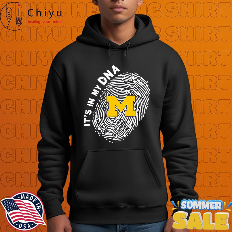 Michigan Wolverines in my DNA design shirt Michigan Wolverines in my DNA design shirt